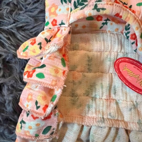 Blooming Flowers Dress in Pink by Wooflink -Size 3 - Picture 4 of 8